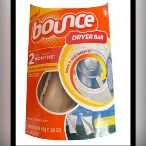 Bounce Dryer Bar Lasts 2 Months Outdoor Fresh Static Cling Fabric Softener